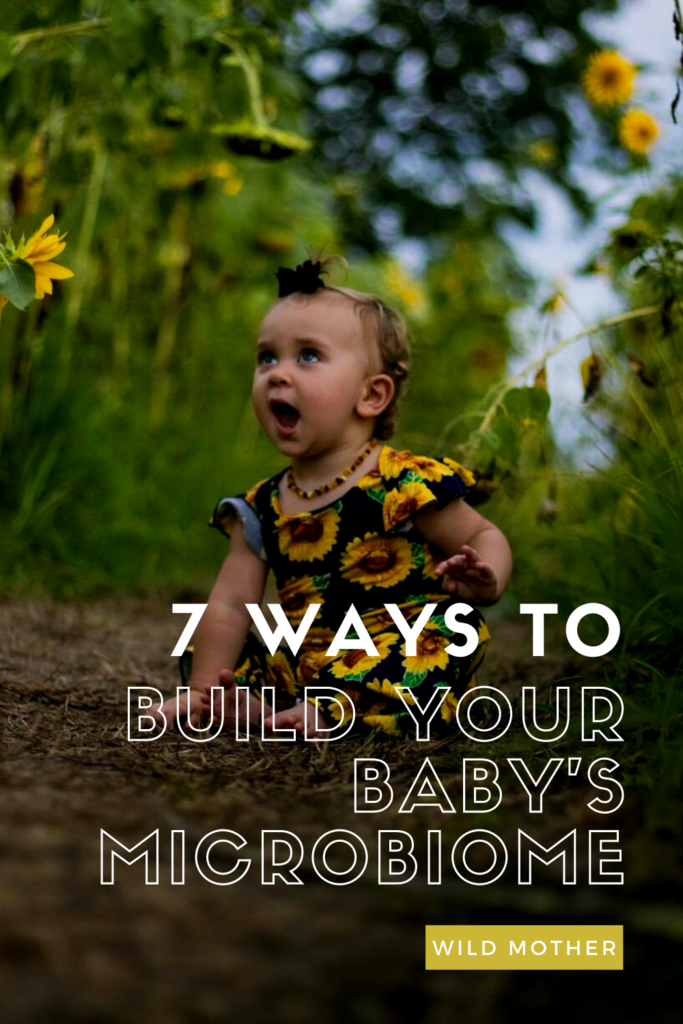 build your baby's microbiome