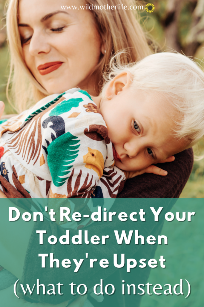 don't distract your toddler