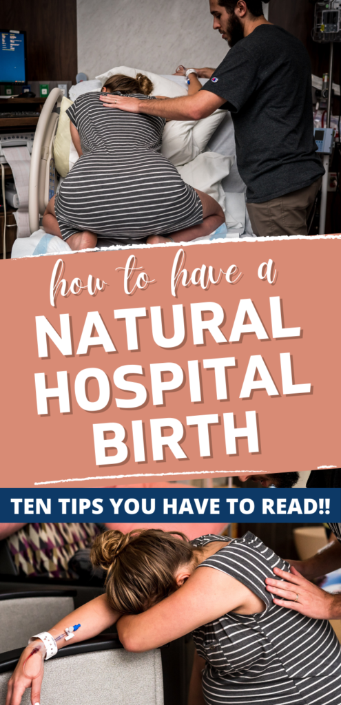 how to have a natural hospital birth