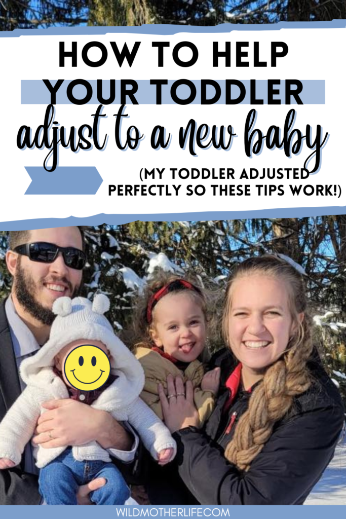 how to help your toddler adjust to a new baby