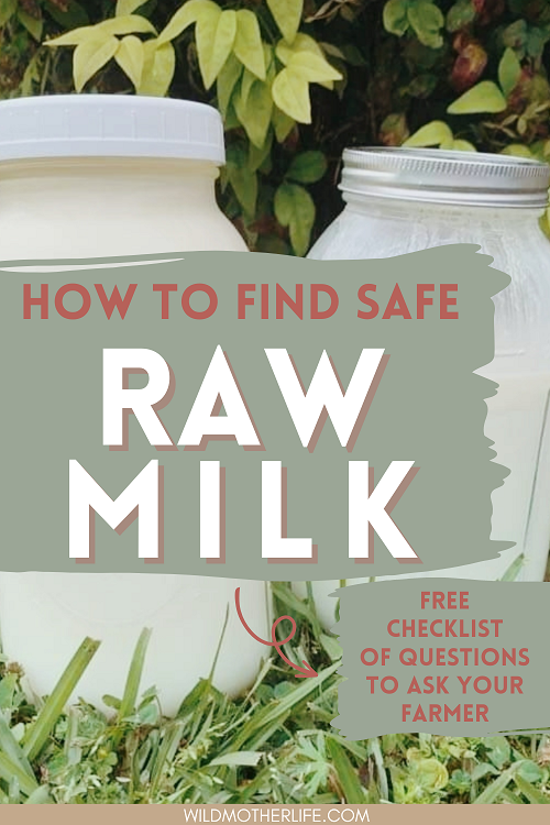 How to find safe raw milk